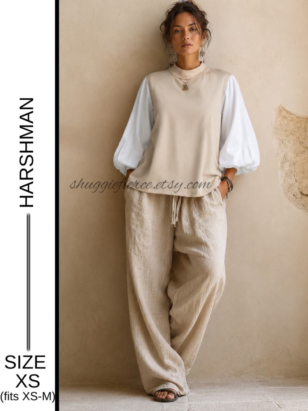 MSRP: $198 | ✨ Harshman Perry Cotton Tunic – NWT | Size XS (Fits XS–M) ✨